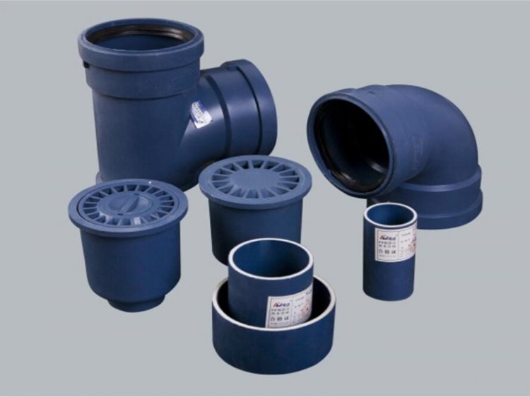 PP heat resistant silent drainage pipe, pipe fittings