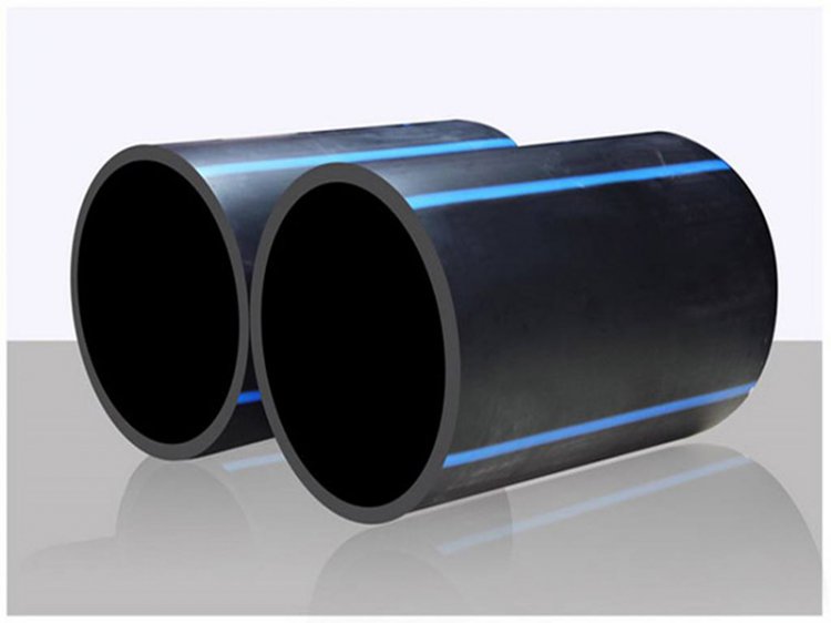 PE high density polyethylene pipe for water supply